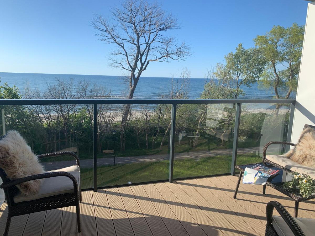 Seaside Park Apartamenty Prywatne Z Widokiem Na Morze 코워브제크 외부 사진
