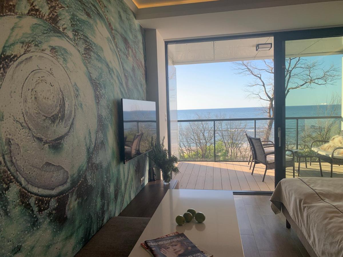 Seaside Park Apartamenty Prywatne Z Widokiem Na Morze 코워브제크 외부 사진