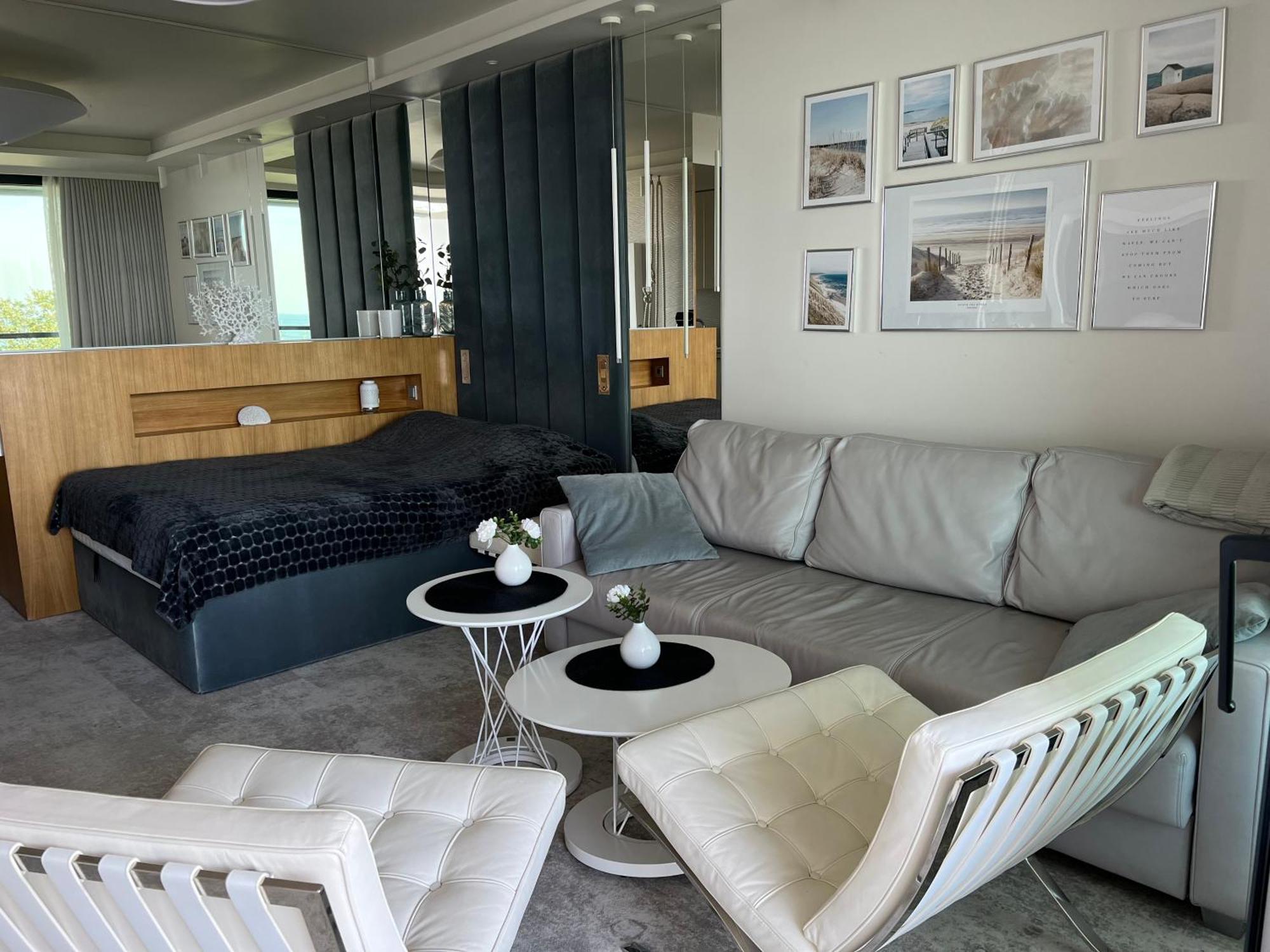 Seaside Park Apartamenty Prywatne Z Widokiem Na Morze 코워브제크 외부 사진