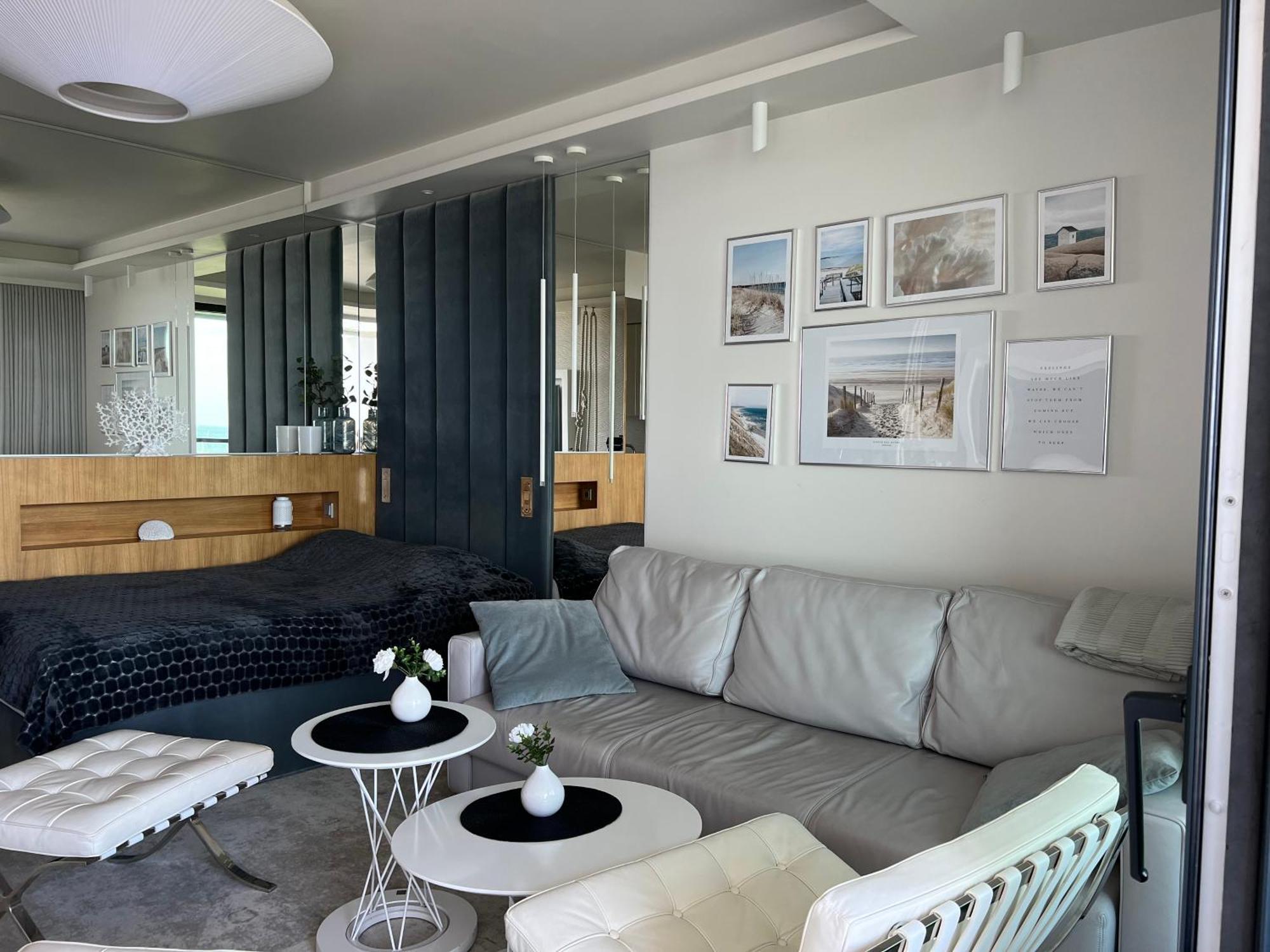 Seaside Park Apartamenty Prywatne Z Widokiem Na Morze 코워브제크 외부 사진